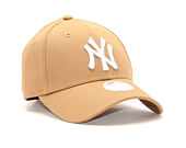 Dámská Kšiltovka New Era 9FORTY New York Yankees League Essential Wheat/White Strapback