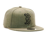 Kšiltovka New Era 9FIFTY Boston Red Sox Heather Essential New Olive/Black