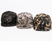 Kšiltovka New Era 9FIFTY Cleveland Cavaliers Original Fit Marine Navy Camo/Black Snapback