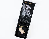 Pozlacený Řetízek King Ice Gold Owl Necklace