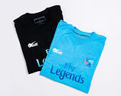 Triko Pink Dolphin Fly Legends '18 Tee Black