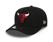 Kšiltovka New Era - NBA 9FIFTY Stretch-Snap - Chicago Bulls - Black / Team Color