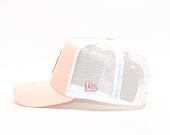 Dámská Kšiltovka New Era 9FORTY A-Frame Trucker New York Yankees Essential Pink Snapback