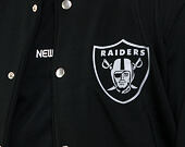 Bunda New Era Oakland Raiders Varsity Jacket Black