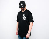 Triko New Era Los Angeles Dodgers Oversized Logo XL Tee Black