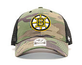 Kšiltovka 47 Brand Boston Bruins Camo Branson MVP Snapback