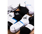 Ponožky Calvin Klein Logo Cuff Black 3 Pack ECA376-00