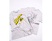 Triko Pink Dolphin Glass Shatter Tee Grey PS11911GSGY