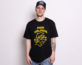 Triko Pink Dolphin Waves Ripple Tee Black PS11911WRBL