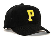 Kšiltovka Pink Dolphin Curduroy P Hat Black Snapback