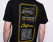 Triko New Era Los Angeles Lakers Neon Lights Black