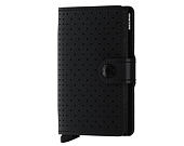 Peněženka Secrid Miniwallet Perforated Black