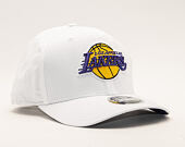 Kšiltovka New Era 9FIFTY Los Angeles Lakers Stretch Snap White/OTC