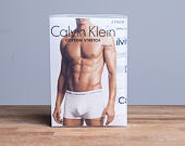 Trenýrky Calvin Klein 3 Pack Low Rise Trunk 100 White