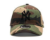 Kšiltovka New Era 9FORTY MLB League Basic New York Yankees Strapback Camo