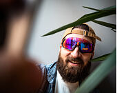 Brýle Oakley Flight Jacket Matte Steel/Prizm Trail Torch