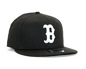 Kšiltovka New Era 9FIFTY The League Essential Boston Red Sox Black / Optic White Snapback