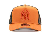 Dětská Kšiltovka New Era 9FORTY Trucker The League Essential New York Yankees Youth Rust / Black Sna