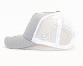 Dámská Kšiltovka New Era 9FORTY Trucker Ribbed Jersey New York Yankees Gray / Optic White Snapback