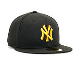 Kšiltovka New Era 59FIFTY The League Essential New York Yankees Black / Gold Fitted