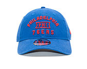 Kšiltovka New Era 9FORTY Vintage Team Front Philadelphia 76ers Team Color Strapback