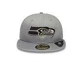 Kšiltovka New Era 59FIFTY Seattle Seahawks Team Tonal Gray/Storm Grey