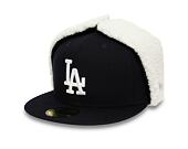 Kšiltovka New Era 59FIFTY Dogear League Essential Los Angeles Dodgers Navy/White