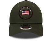 Kšiltovka New Era 9FORTY Flagged New Olive