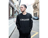 Mikina New Era Chicago Bulls Wordmark Crew Black