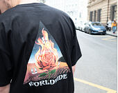 Triko HUF Ember Rose Tee Black TS00975 03