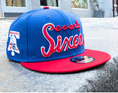 Kšiltovka New Era 9FIFTY Philadelphia 76ers Hardwood OTC