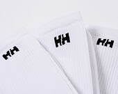 Ponožky Helly Hansen 3-Pack Cotton Socks 001 White