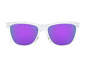 Sluneční Brýle Oakley Frogskins Polished Clear/Prizm Violet OO9013-H755