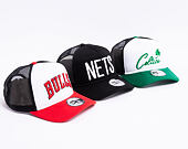 Kšiltovka New Era 9FORTY Trucker Chicago Bulls Team Colour Block