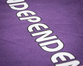 Triko Independent Bar Cross T-Shirt Deep Purple