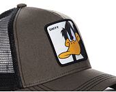 Kšiltovka Capslab Looney Tunes - Daffy Duck v.2 Trucker Moss