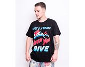 Triko Pink Dolphin Beach Life Tee