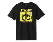 Triko HUF Deep House T-Shirt Black