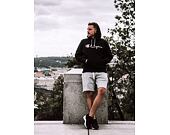Mikina S Kapucí Champion Hooded Sweatshirt Classic Logo Black 215210