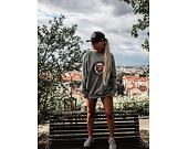 Mikina New Era MLB Cooperstown Crew Fleece Detroit Tigers Heather Gray