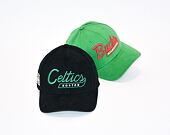 Kšiltovka Mitchell & Ness Boston Celtics 831 Vintage Tailscript Black