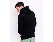 Mikina HUF Plastic Heart Hoodie Black