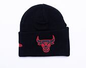 Kulich New Era NBA Wordmark Cuff Knit Chicago Bulls Black