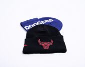 Kulich New Era MLB Wordmark Cuff Knit Los Angeles Dodgers Dark Royal