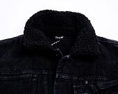 Bunda RIP N DIP Fucking Fuck Denim Sherpa Jacket Black