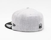 Kšiltovka New Era 59FIFTY NFL Heather Essential Oakland Raiders Fitted Heather Gray