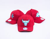 Kšiltovka Mitchell & Ness Red/Teal Snapback Chicago Bulls