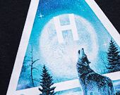 Triko HUF Lupus Noctem T-Shirt Black