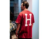 Triko HUF Essentials Classic H T-Shirt Brick