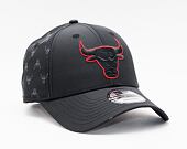 Kšiltovka New Era 9FORTY NBA Nylon Chicago Bulls Strapback Black